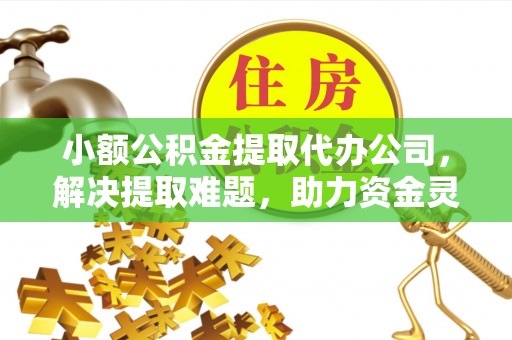 莘县小额公积金提取代办公司，解决提取难题，助力资金灵活使用