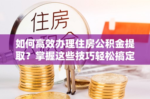 莘县如何高效办理住房公积金提取？掌握这些技巧轻松搞定