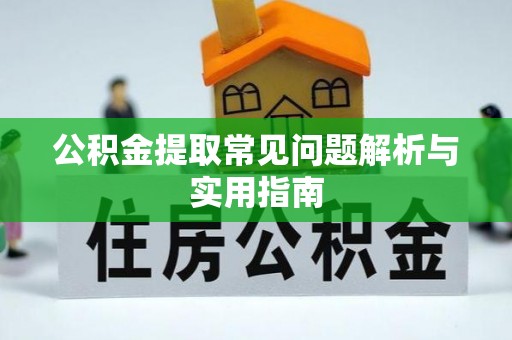 莘县公积金提取常见问题解析与实用指南