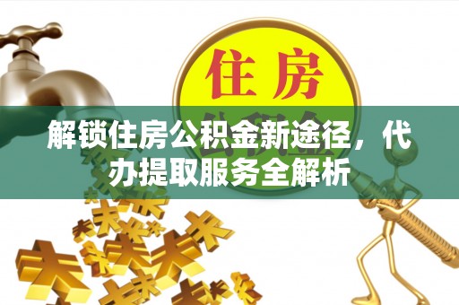 莘县解锁住房公积金新途径，代办提取服务全解析