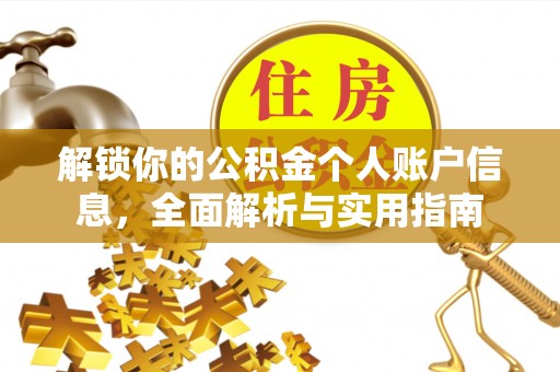 莘县解锁你的公积金个人账户信息，全面解析与实用指南