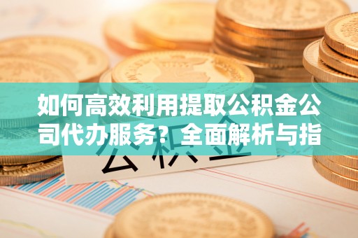 莘县如何高效利用提取公积金公司代办服务？全面解析与指南