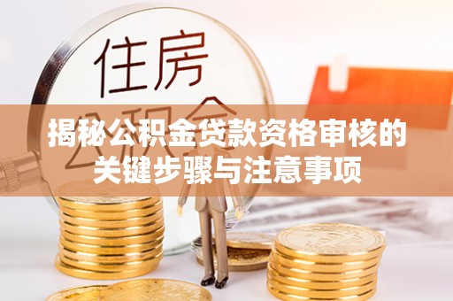 莘县揭秘公积金贷款资格审核的关键步骤与注意事项