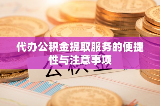 莘县代办公积金提取服务的便捷性与注意事项