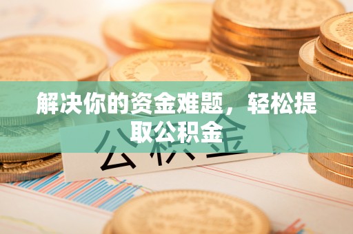 莘县解决你的资金难题，轻松提取公积金