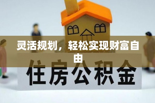 莘县灵活规划，轻松实现财富自由