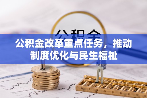 莘县公积金改革重点任务，推动制度优化与民生福祉