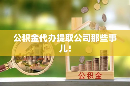 莘县公积金代办提取公司那些事儿！