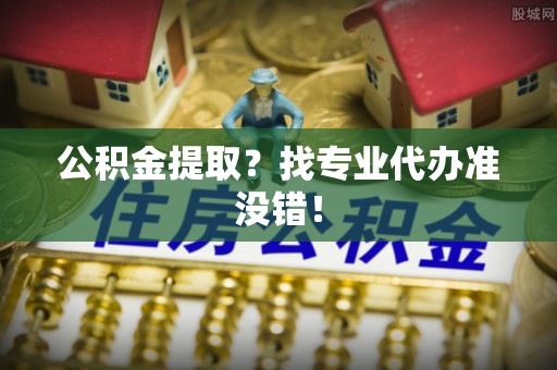 莘县公积金提取？找专业代办准没错！