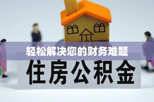 莘县轻松解决您的财务难题
