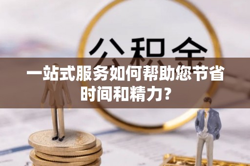 莘县一站式服务如何帮助您节省时间和精力？