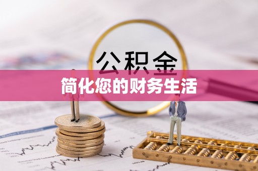 莘县简化您的财务生活