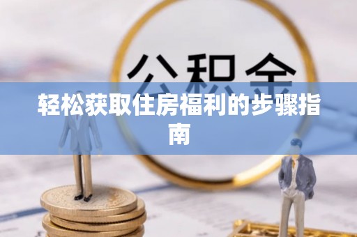 莘县轻松获取住房福利的步骤指南