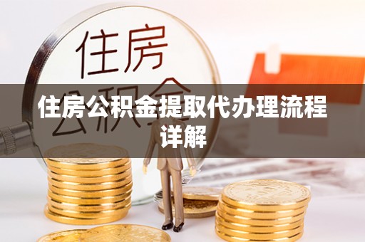莘县住房公积金提取代办理流程详解