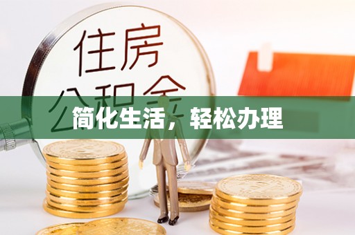 莘县简化生活，轻松办理
