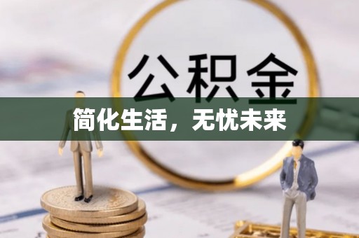 莘县简化生活，无忧未来