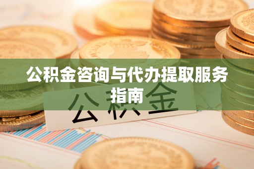 莘县公积金咨询与代办提取服务指南
