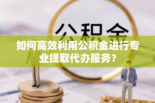 莘县如何高效利用公积金进行专业提取代办服务？