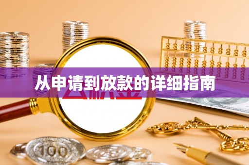 莘县从申请到放款的详细指南